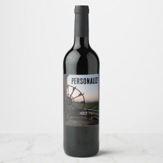 Rótulo De Garrafa De Cerveja Vista Única de Dentro do Rótulo Personalizado do M
