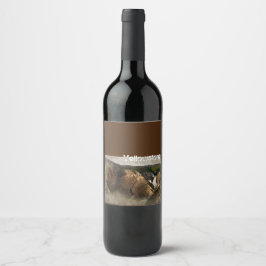 Rótulo De Garrafa De Cerveja Yellowstone