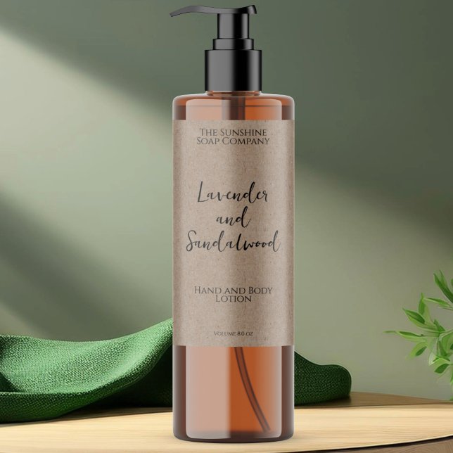 Rótulo de garrafa de cosméticos à prova d'água da  (Criador carregado)