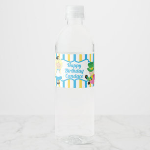 Rótulo De Garrafa De Vinho Aniversário de criança personalizado do partido
