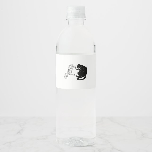 Rótulo De Garrafa De Vinho Até que a Morte nos Separe Clássico (Frente)