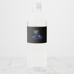 Rótulo De Garrafa De Vinho Até que a Morte nos Separe – Design de Compromisso