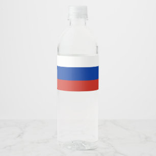 Rótulo De Garrafa De Vinho bandeira russa