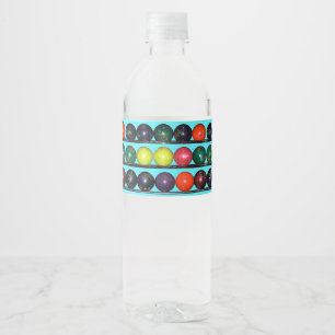 Rótulo De Garrafa De Vinho Boliche Blitz