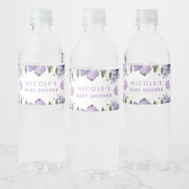 Rótulo De Garrafa De Vinho Borboletas Púrpuras Cobra d'água