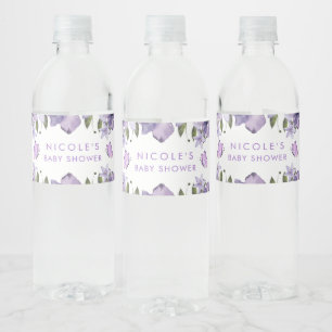 Rótulo De Garrafa De Vinho Borboletas Púrpuras Cobra d'água