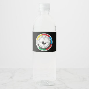 Rótulo De Garrafa De Vinho Camiseta Tradicional De Relógio De Medicina Chine