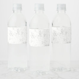Rótulo De Garrafa De Vinho Celebração de Casamento Romântico de Luxo Design