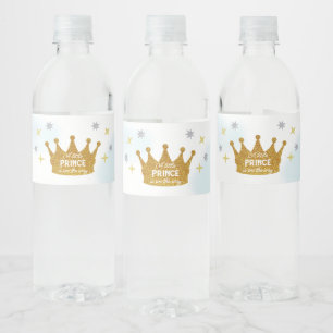 Rótulo De Garrafa De Vinho Chá de Bebê do Pequeno Príncipe Menino