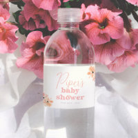 Chá de Bebê Retro Floral Boho Menina