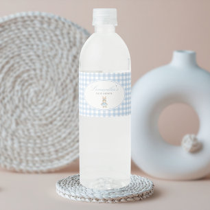 Rótulo De Garrafa De Vinho Chá de Bebê Somebunny