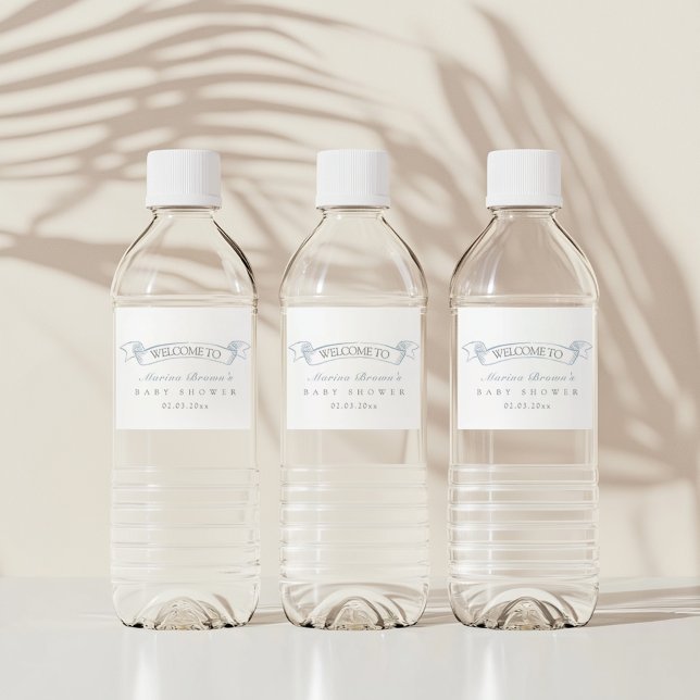 Rótulo De Garrafa De Vinho Chá de fraldas de galões de ar quente (Criador carregado)