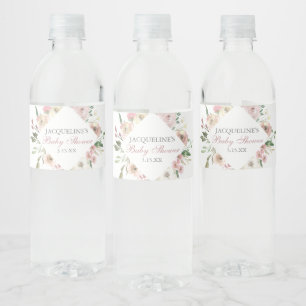 Rótulo De Garrafa De Vinho Chá de fraldas de Primavera Fritual de Marfim Cor-