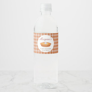 Rótulo De Garrafa De Vinho Chá de fraldas de tarte