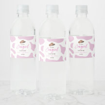 Chá de fraldas Ocidental de Garota-Vaca