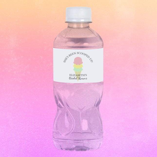 Rótulo De Garrafa De Vinho Chá de panela do Sorvete cooptado (Criador carregado)