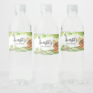 Rótulo De Garrafa De Vinho Chuva de Bebê Novo Capítulo