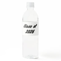 Class of 2026 black tyoography graduation 