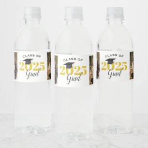 Rótulo De Garrafa De Vinho Classe de 2025 2 fotos Graduação