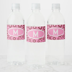 Rótulo De Garrafa De Vinho Daisies Simple Na moda Modern