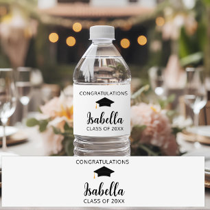 Rótulo De Garrafa De Vinho Decoração Personalizada para Festa de Formatura Tu