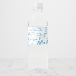 Rótulo De Garrafa De Vinho despedida de solteira personalizada na praia Love 