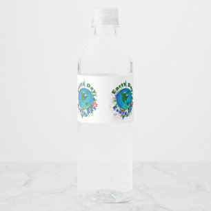Rótulo De Garrafa De Vinho Dia da Terra cada dia