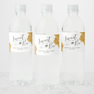 Rótulo De Garrafa De Vinho Doce como Chá de fraldas de Abelhas