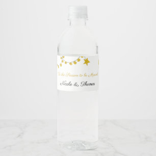 Rótulo De Garrafa De Vinho É a Temporada de se Casar, Casamento