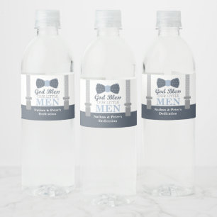 Rótulo De Garrafa De Vinho Envoltório da garrafa do laço para a dedicação