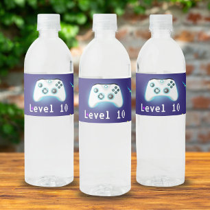 Rótulo De Garrafa De Vinho Epic Gamer Feliz 10 Aniversários Críticos!