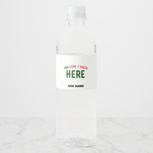 RÓTULO DE GARRAFA DE VINHO ESTILOSO BRANCO PERSONALIZÁVEL MODERNO VERIFICADO