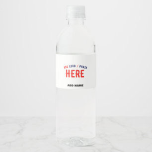 RÓTULO DE GARRAFA DE VINHO ESTILOSO BRANCO PERSONALIZÁVEL MODERNO VERIFICADO