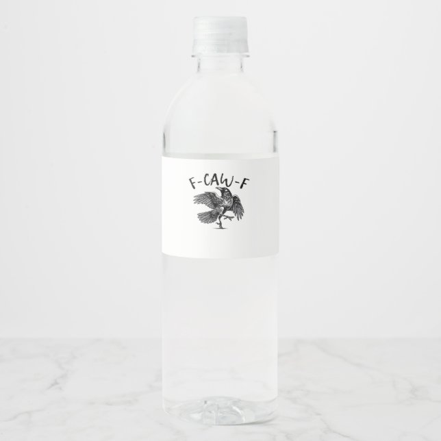 Rótulo De Garrafa De Vinho F Caw F Essencial Clássico Estético (Frente)