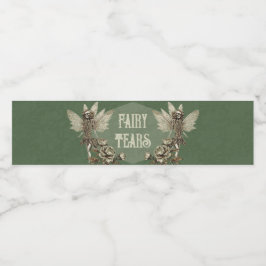 Rótulo De Garrafa De Vinho Fada Elixir Encantada por Emerald