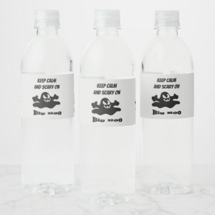 Rótulo De Garrafa De Vinho Fantasma Negra