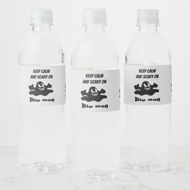 Rótulo De Garrafa De Vinho Fantasma Negra (Garrafas)