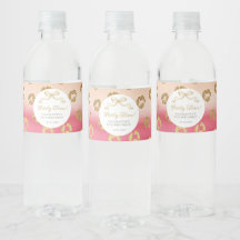 Festa de aniversário-leopardo rosa e Dourada Cheet