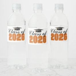 Rótulo De Garrafa De Vinho Festa de Formatura da Turma Orange de 2026