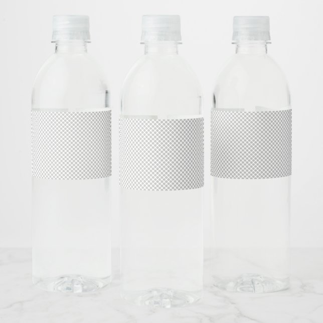 Rótulo De Garrafa De Vinho Fundo de sinal de evento com bolinhas cinzas moder (Garrafas)