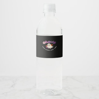 Rótulo De Garrafa De Vinho Ghouls Só Quer Divertir A Citação De Slogan