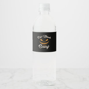Rótulo De Garrafa De Vinho Halloween do Monstro da Abóbora