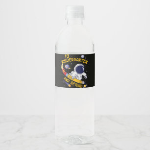 Rótulo De Garrafa De Vinho Jardim de Infância E Além Astronauta Volta às Aula