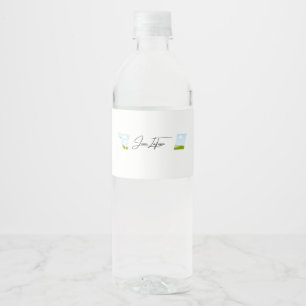 Rótulo De Garrafa De Vinho Jean LaTasse Garrafa de Água Promo