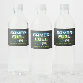 Rótulo De Garrafa De Vinho Jogador de Aniversário do Jogo