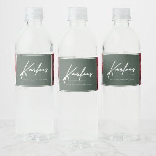 RÓTULO DE GARRAFA DE VINHO KARFOOS