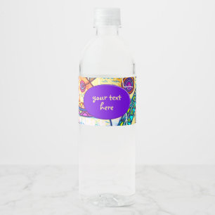 Rótulo De Garrafa De Vinho Mão Desenhada por EDDArt - Escala de Sonhos 1