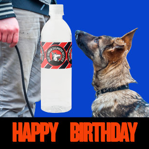 Rótulo De Garrafa De Vinho Melhor Pai de German shepherd