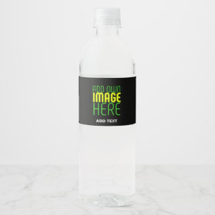 RÓTULO DE GARRAFA DE VINHO MODELO DE TEXTO DE IMAGEM PRETA SIMPLES EDITÁVEL M