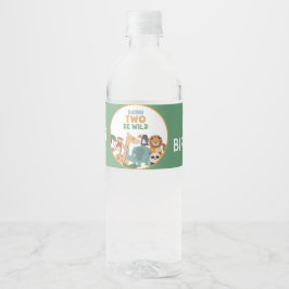 Rótulo De Garrafa De Vinho Nascido Verde Para Ser Selvagem